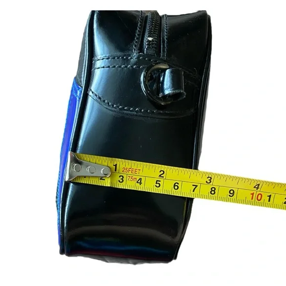 3.1 Phillip Lim 2012 ADXIAL PATCHWORK PATENT LEATHER CROSSBODY CAMERA BAG - Picture 5 of 14